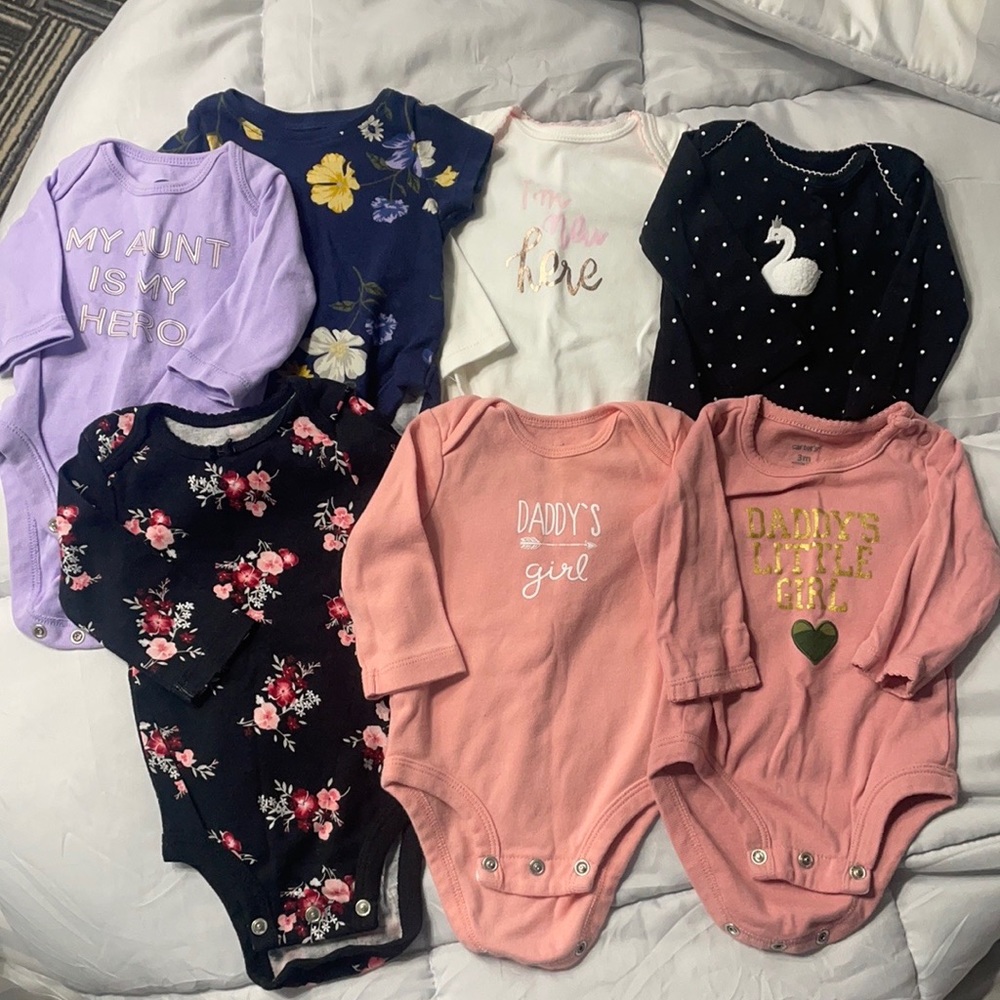 Baby Girl Onesie Bundle